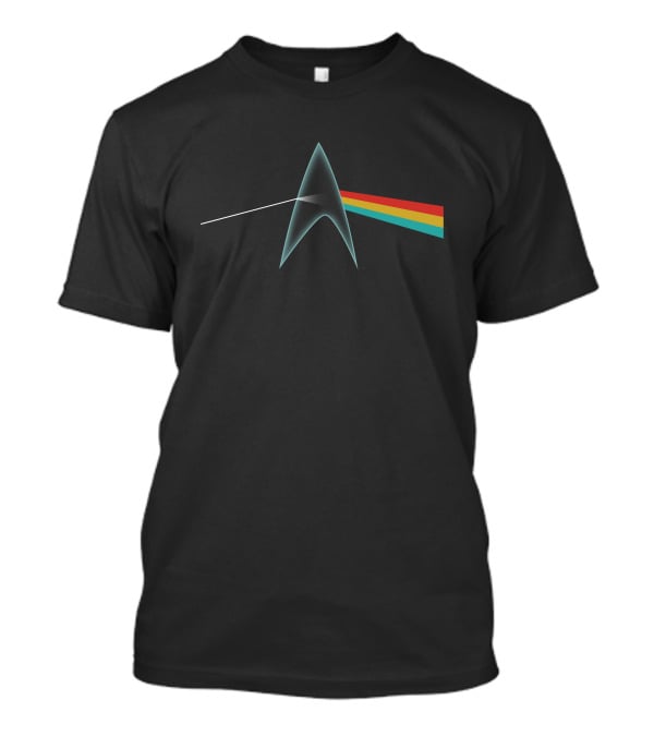 Star Trek Day Trek Side Of The Moon Floyd T-Shirt