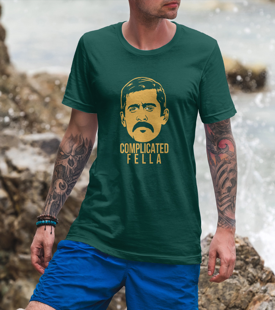 Cheeseheadtv Go Pack Go Complicated Fella Keefersport Packers Aaron Rodgers T-Shirt