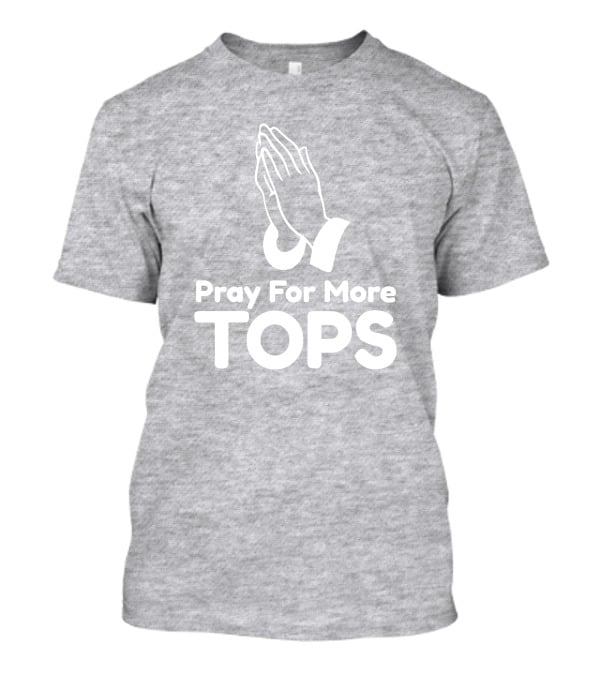 Pray For More Tops Bearly There Hands In Prayer T-Shirt