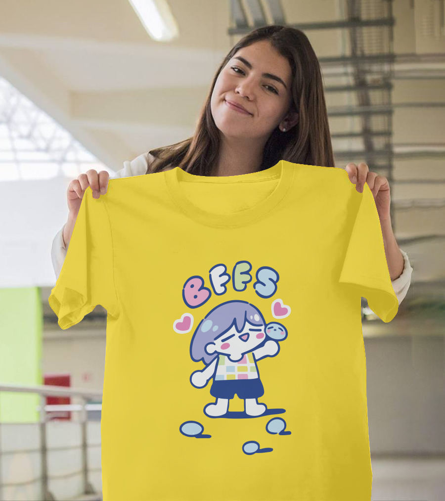 Omori Merch BFFs Kel And Friend Omocat Shop Merch T-Shirt