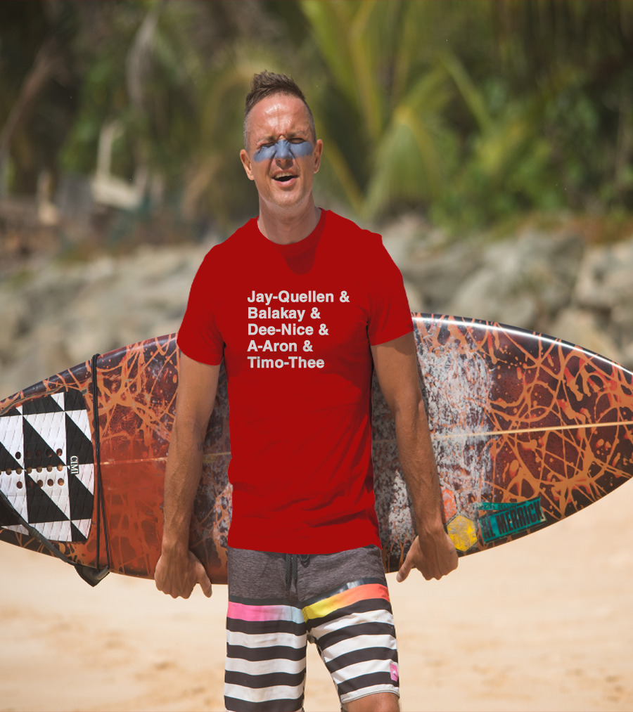 Jay Quellen And Balakay And Dee Nice And A-Aron And Timo Thee T-Shirt