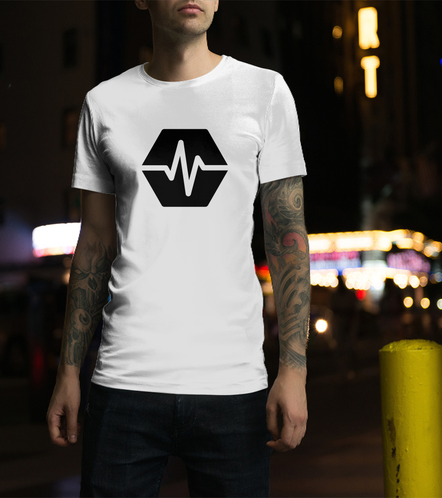 Stakerstoreus HEX PulseChain Logo Merch T-Shirt