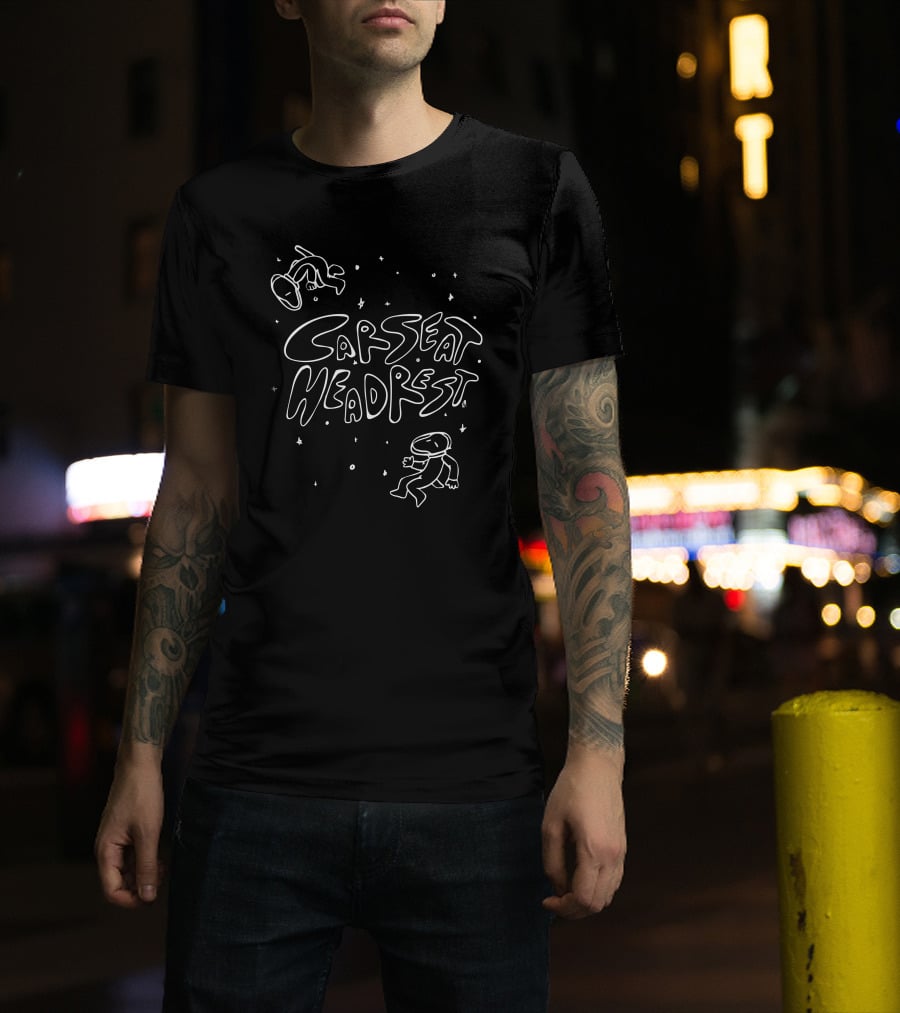Car Seat Headrest Space-Themed Merch T-Shirt