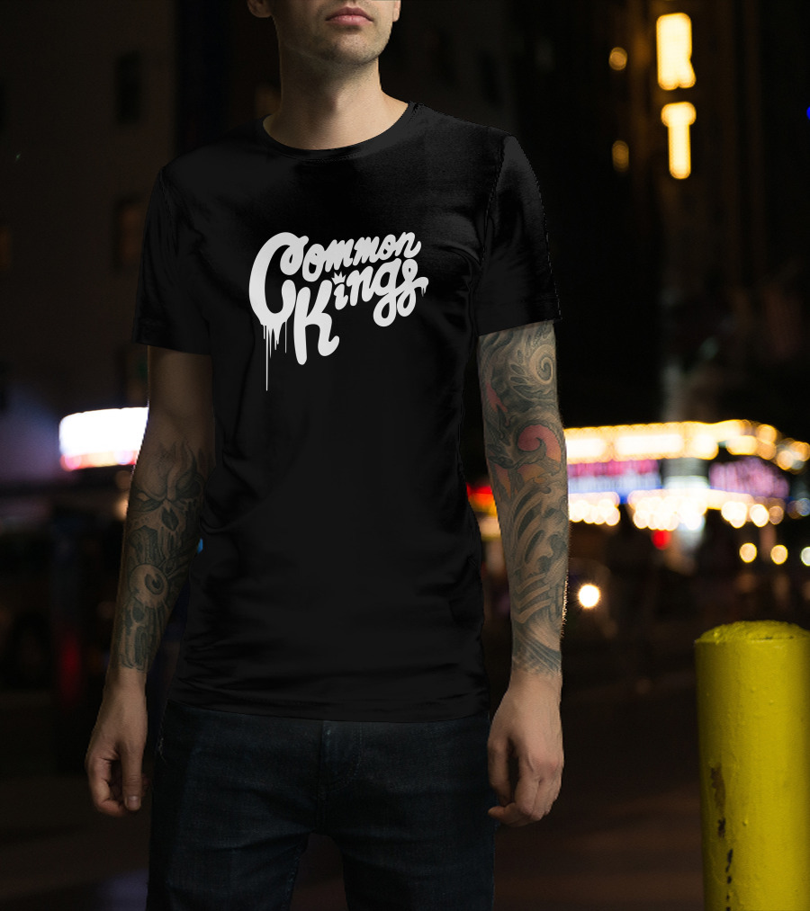 Common Kings Dripping Logo Merch T-Shirt