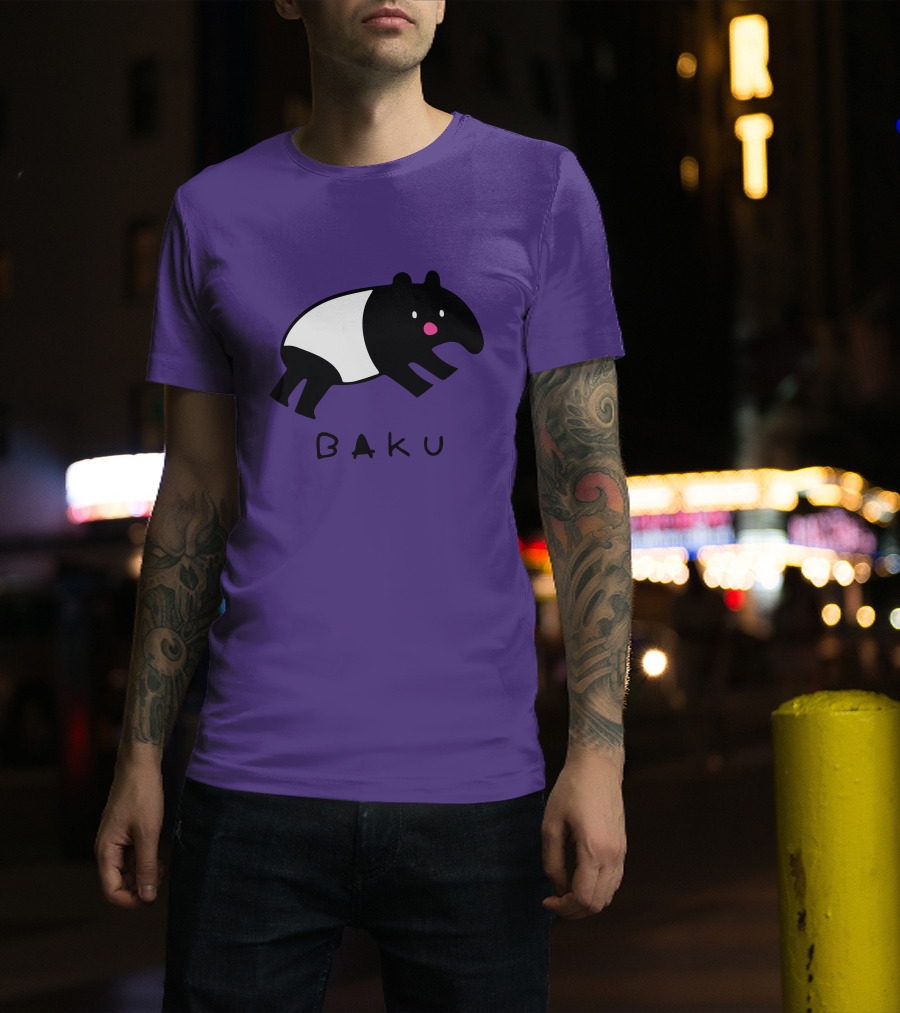 Baku Melodicreverie Malayan Tapir T-Shirt