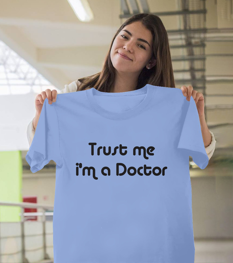 Trust Me I'm A Doctor Doctor Who David Tennant Violet T-Shirt