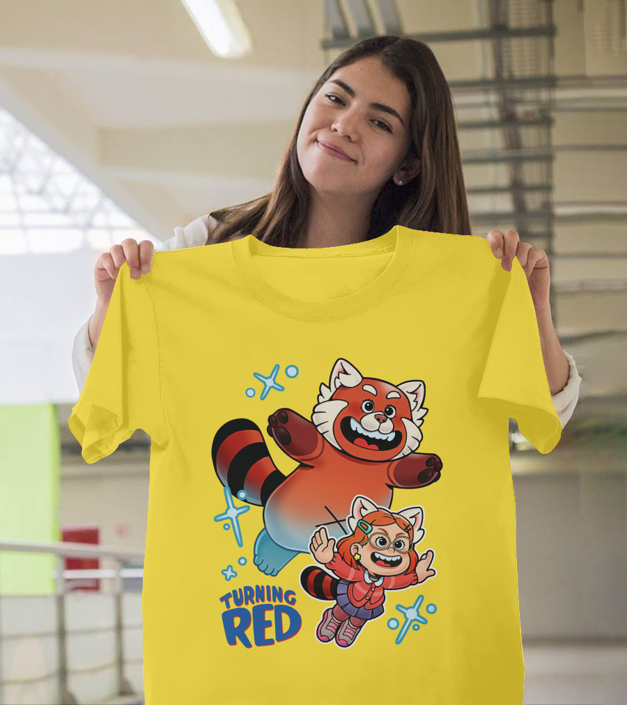 Turning Red Mario Bros 3 Redz The Artist T-Shirt