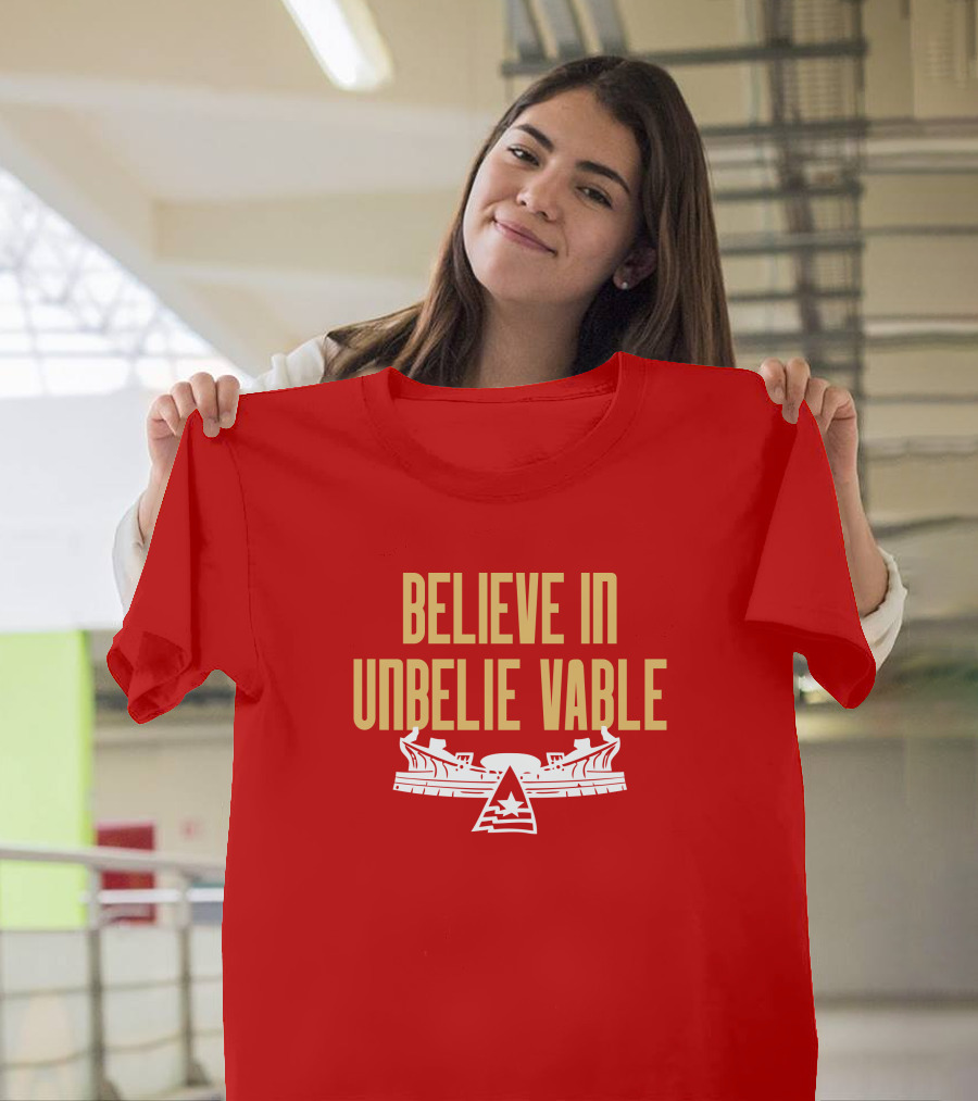 Ronald Jones Chiefsaholic Believe In Unbelievable T-Shirt