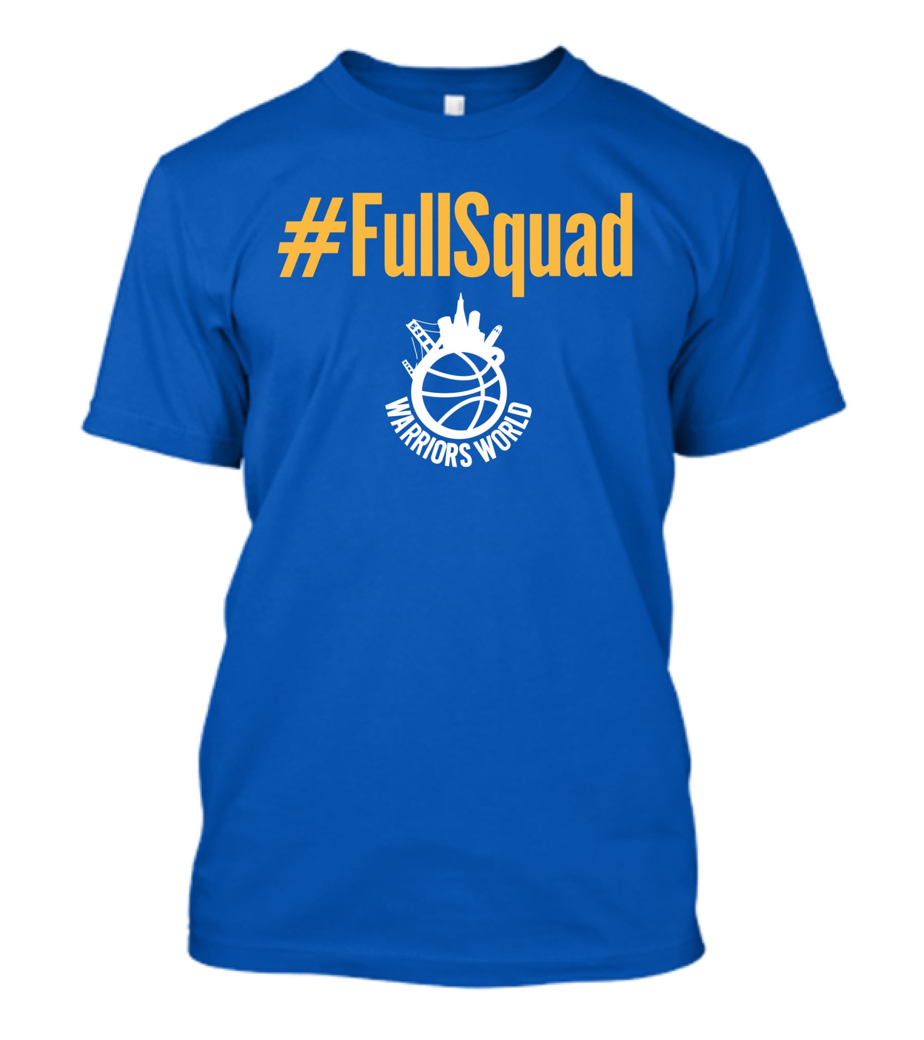 FullSquad Warriors World Basketball Skyline T-Shirt