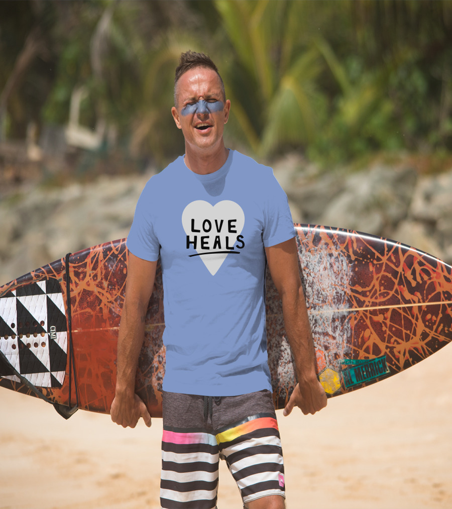 Bench Shop Love Heals Heart T-Shirt