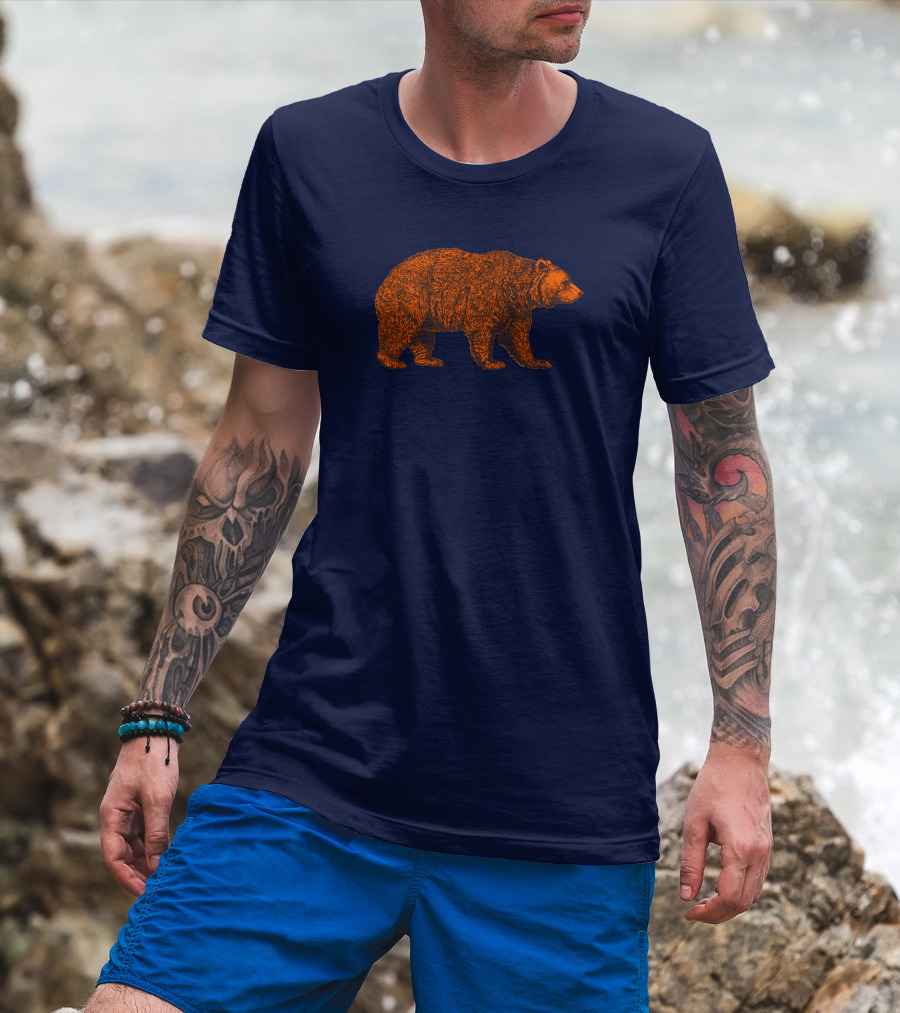 Obvious Hoge Walking Bear BnBears Jahns T-Shirt