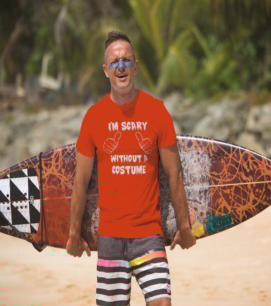 I'm Scary Without A Costume Thumbs Up Sinister Sidney T-Shirt