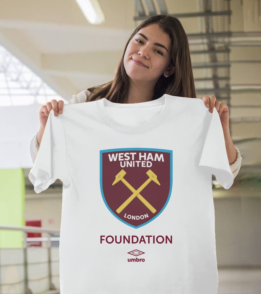 West Ham United London Foundation Umbro Crest T-Shirt