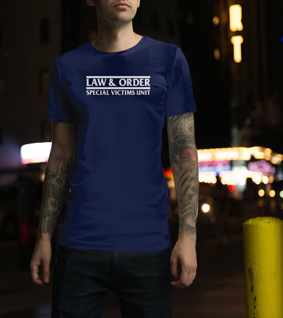 Law And Order Special Victims Unit Studios Shop Merchandise T-Shirt