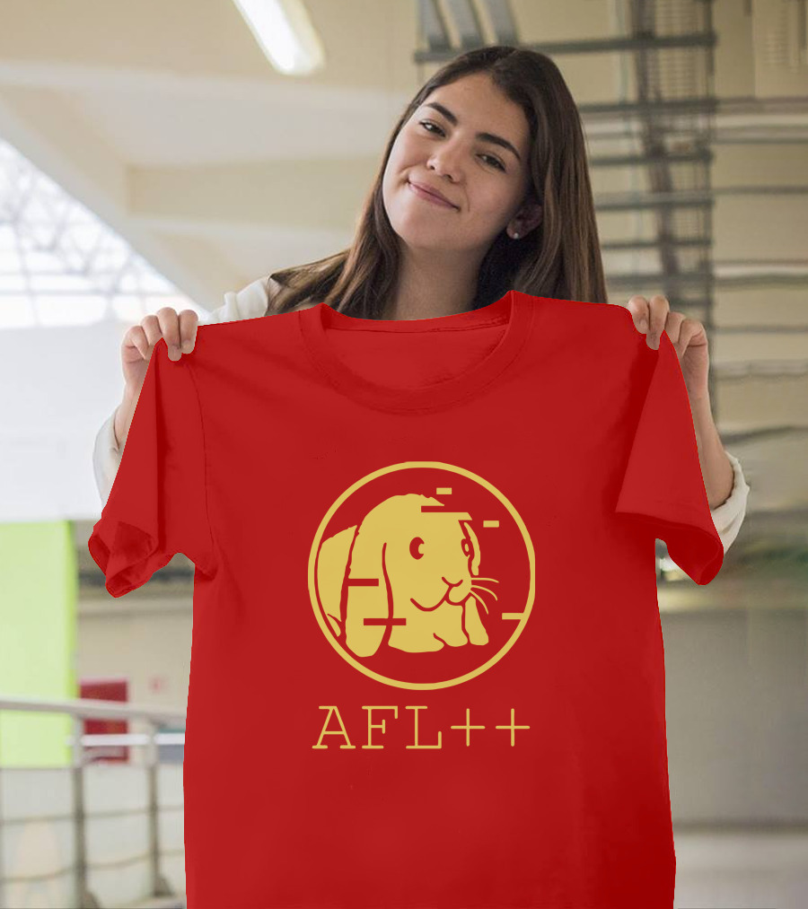 AFLplusplus Advanced Fuzzing League AFL++ Rabbit T-Shirt