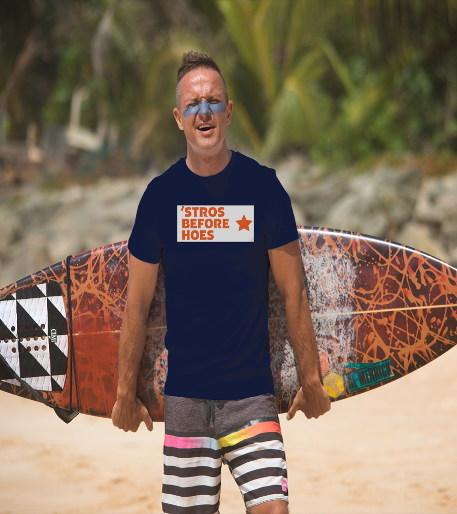 'Stros Before Hoes Saucey2101 Star T-Shirt