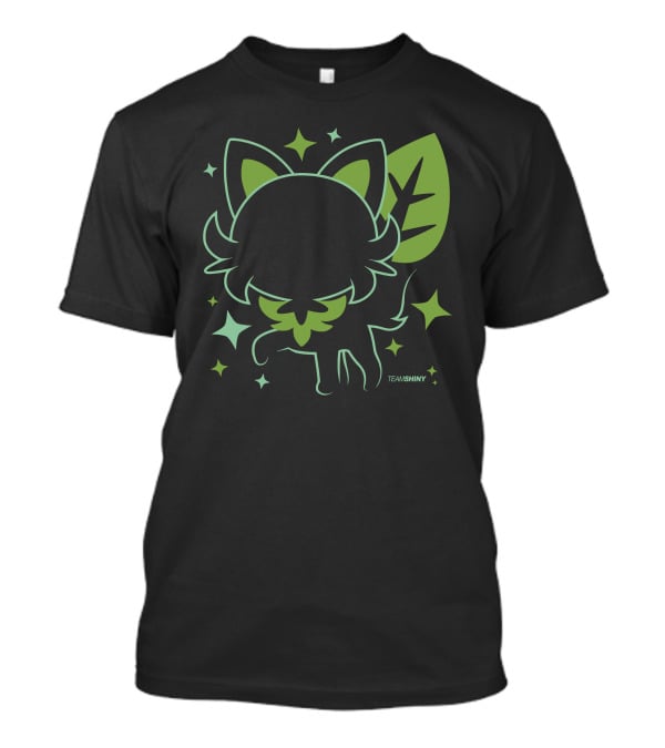 Merch Land Grass Cat Sprigatito Team Shiny Adrive Tk Leaf Stars T-Shirt