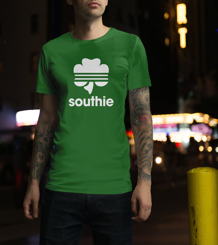Southie Melissa Choe Celtics Shamrock T-Shirt