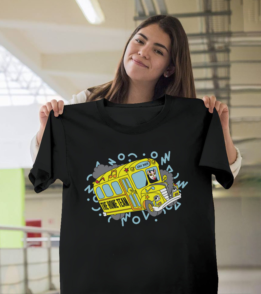 The Home Team Oh No Van Repair Benefit Music Bus T-Shirt