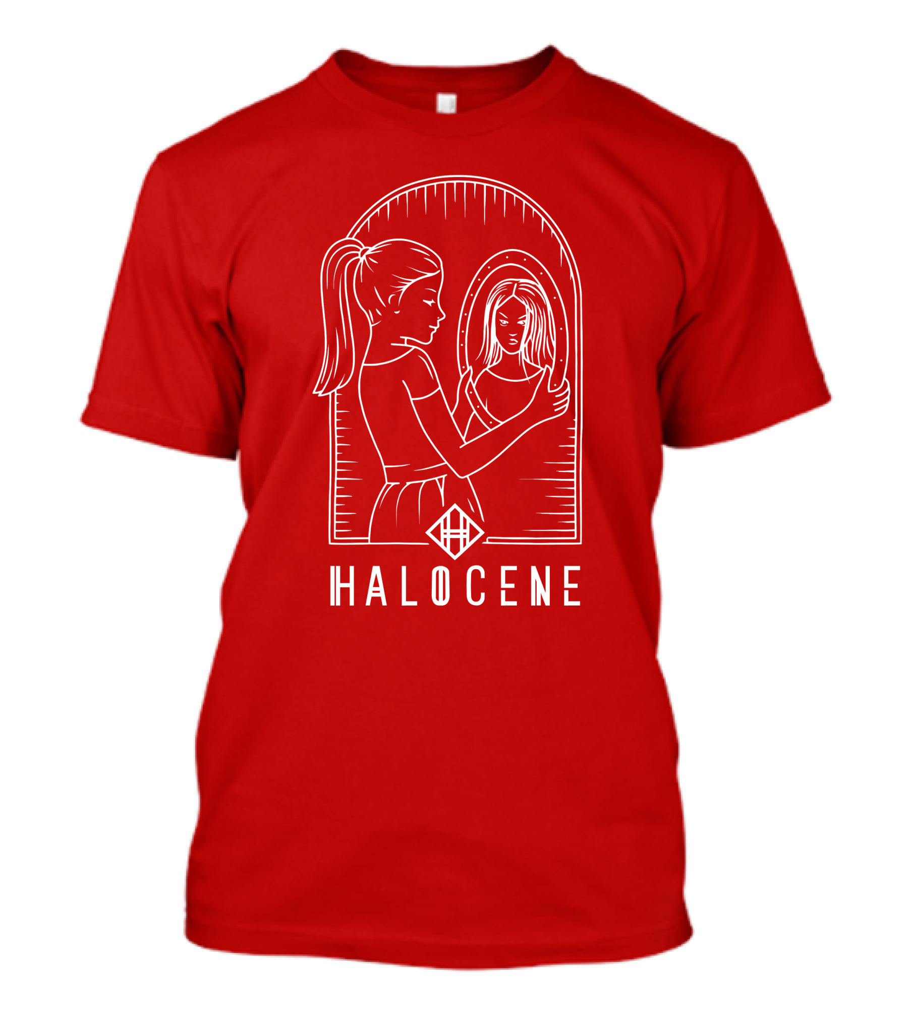 Halocene The Mirror Merch Store Reflective T-Shirt