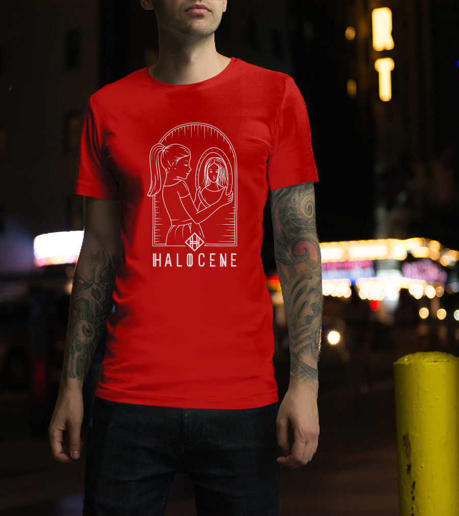 Halocene The Mirror Merch Store Reflective T-Shirt