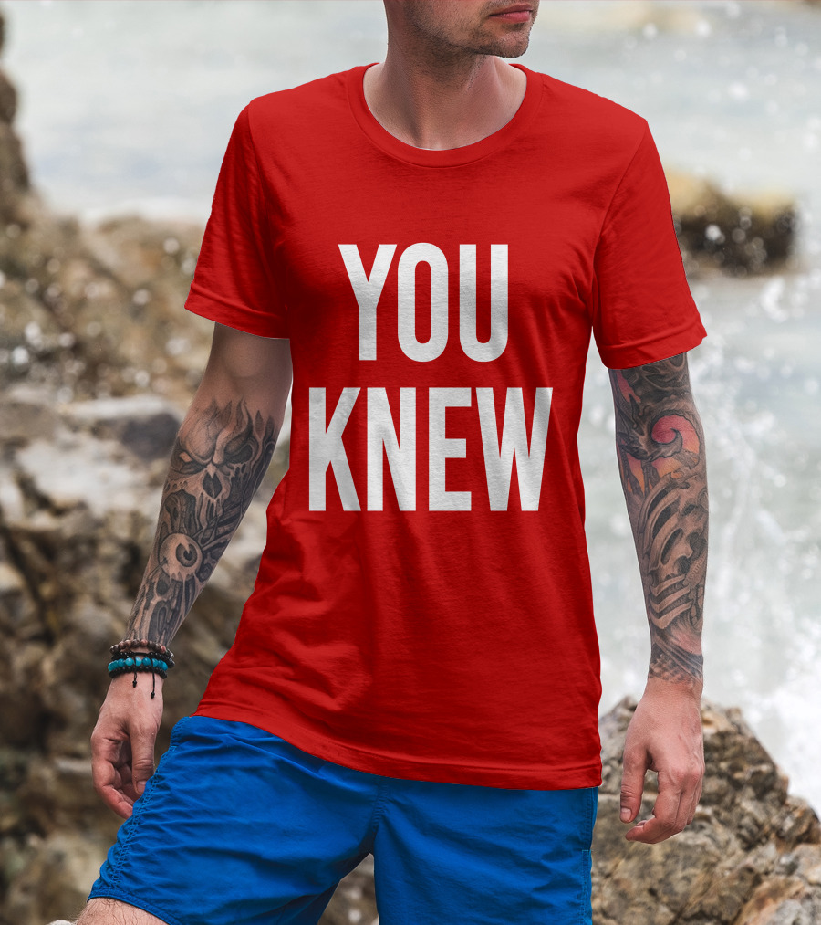 Madison Shanley You Knew Kp Kaylamarie Red T-Shirt