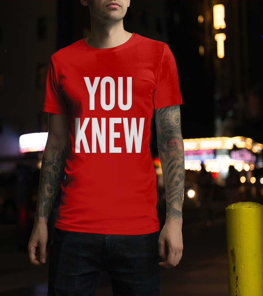 Madison Shanley You Knew Kp Kaylamarie Red T-Shirt