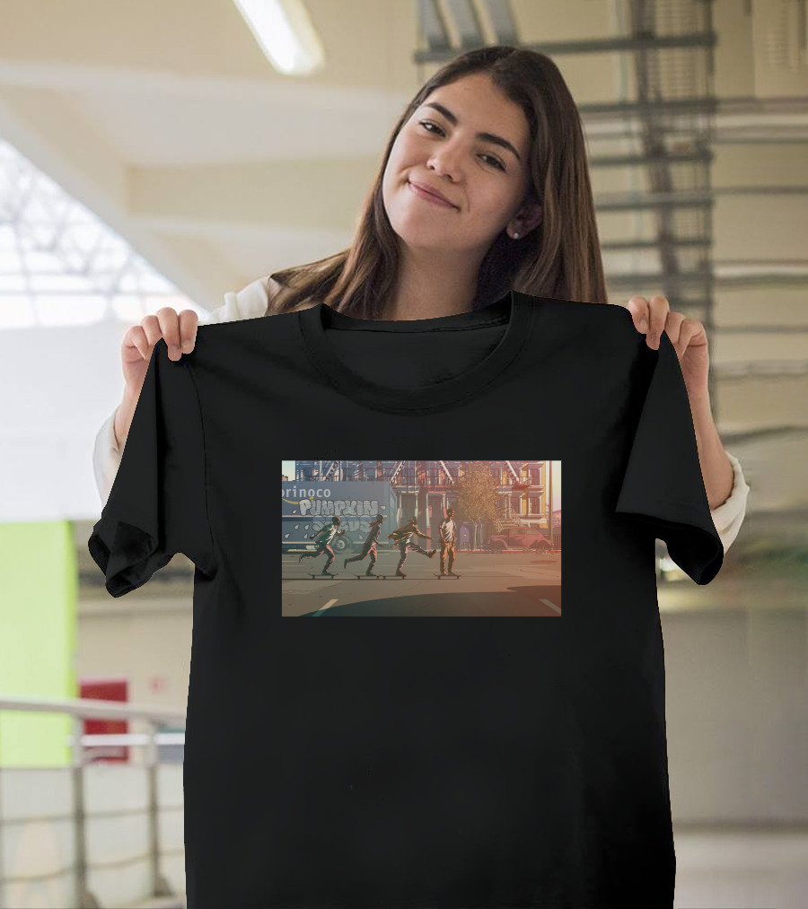 Aesop Rock X Blockhead Pumpkin Seeds Feat Lupe Orinoco Street Scene T-Shirt