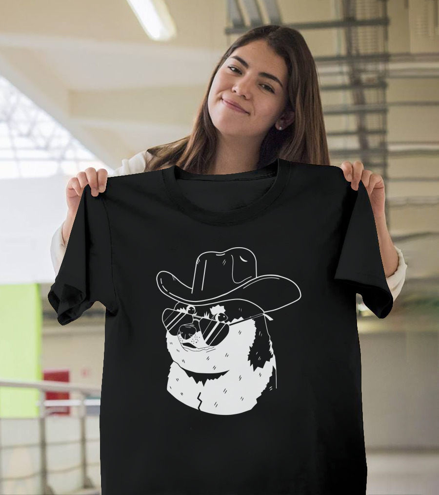 Rodeo Doge Riding Meme Remill Cryptocurrency NFT Concept T-Shirt