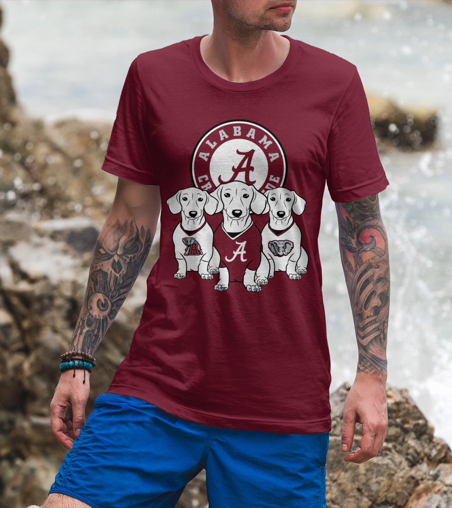 Alabama Crimson Tide Dogs T-Shirt