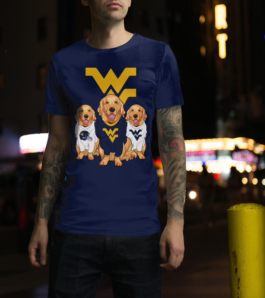Wv Golden Retrievers In Team Gear T-Shirt