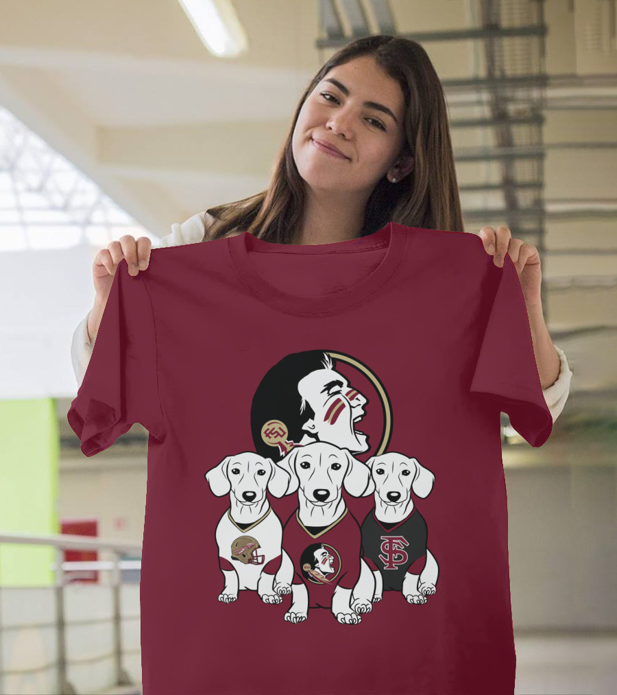 Florida State Seminoles Dogs T-Shirt