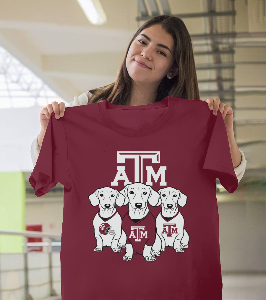 Texas A&M Dog Trio T-Shirt