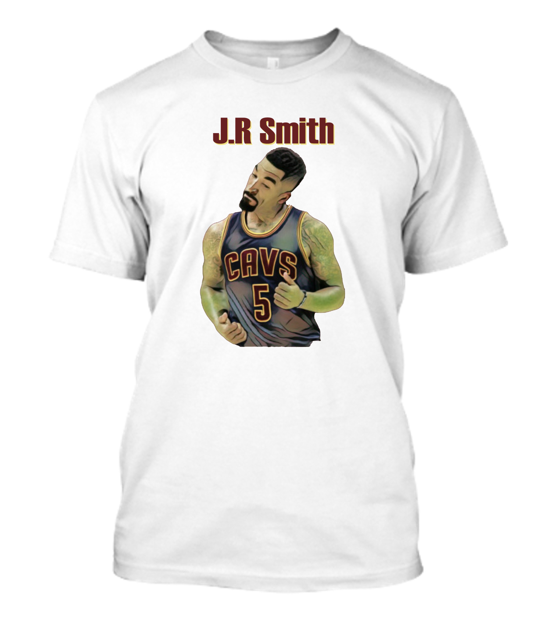 J.R. Smith CAVS 5 Basketball Enigmatic Player T-Shirt