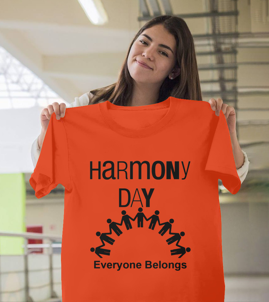 Harmony Day 21 March Everyone Belongs T-Shirt