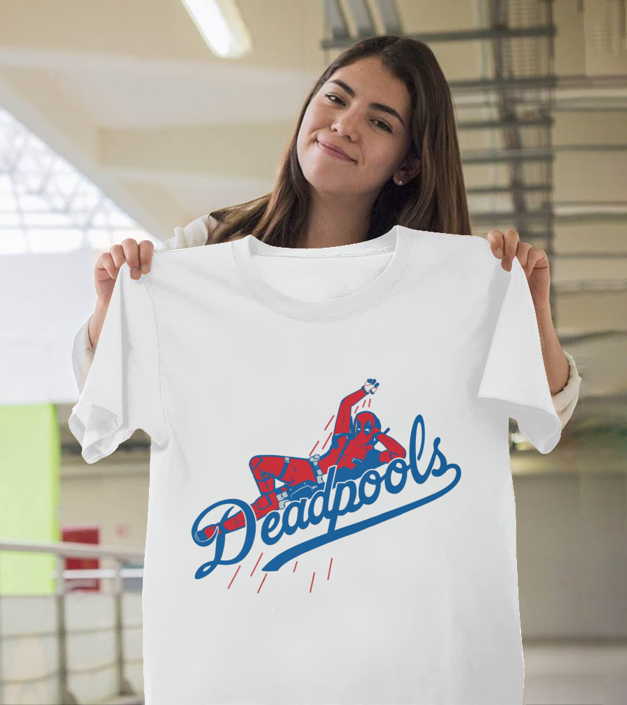 Deadpools Marvel Baseball T-Shirt