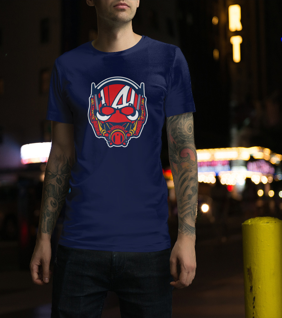 Atlanta Antman Braves Mlb Mashup T-Shirt
