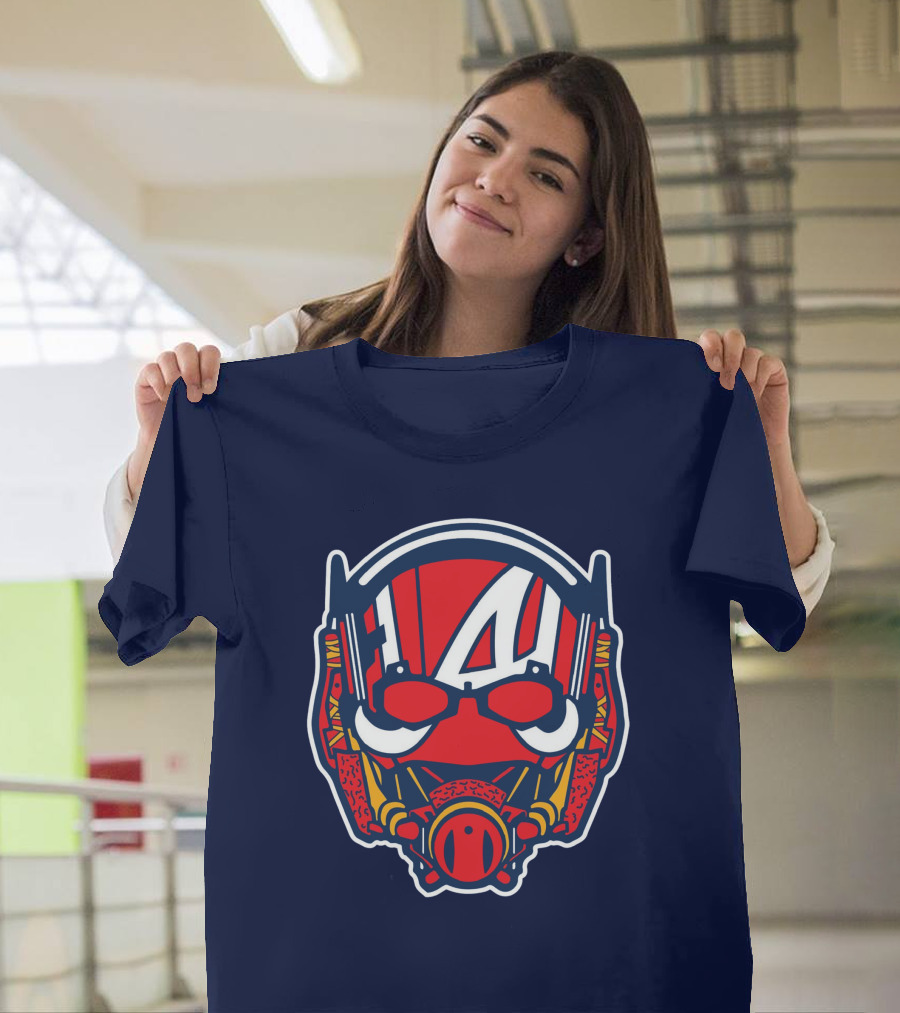Atlanta Antman Braves Mlb Mashup T-Shirt