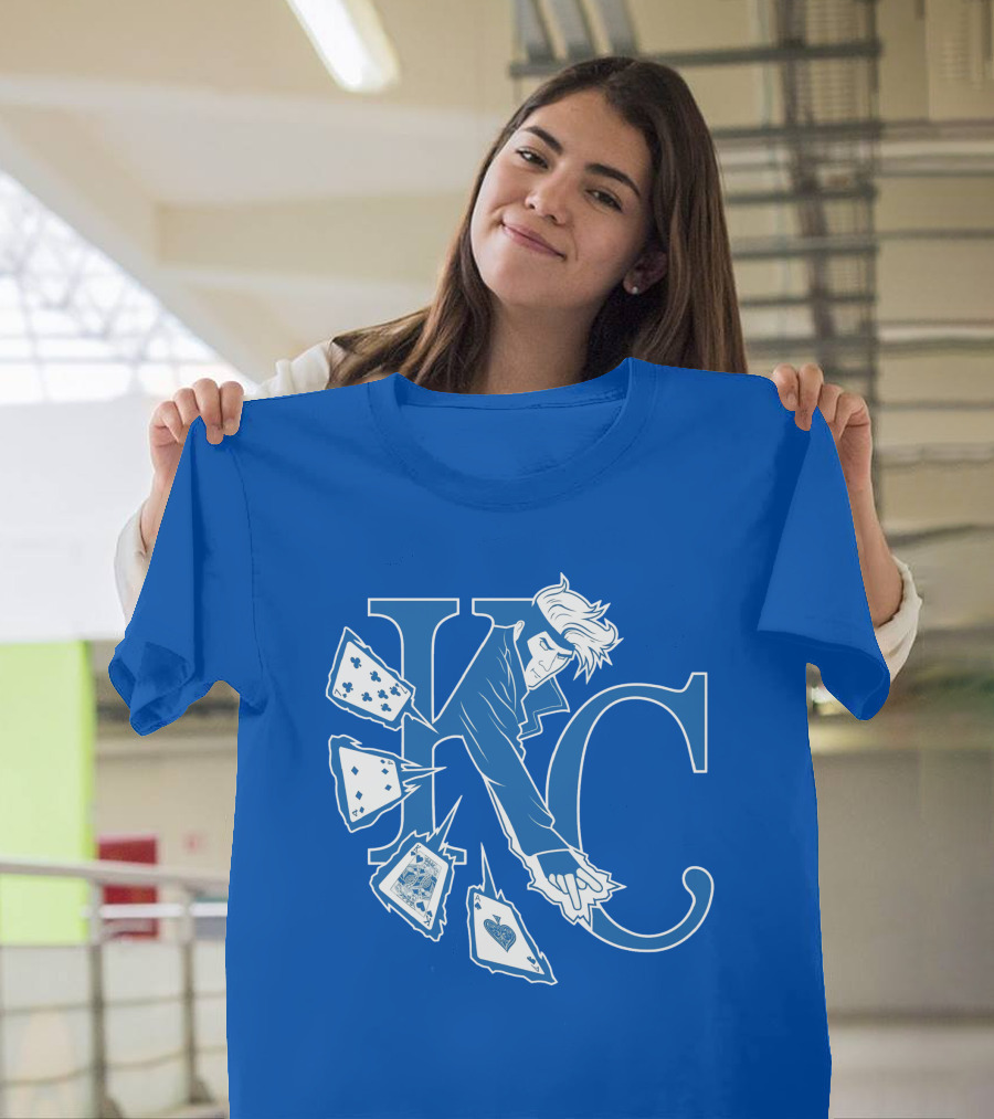 Kansas City Gambits MLB Playing Cards KC T-Shirt