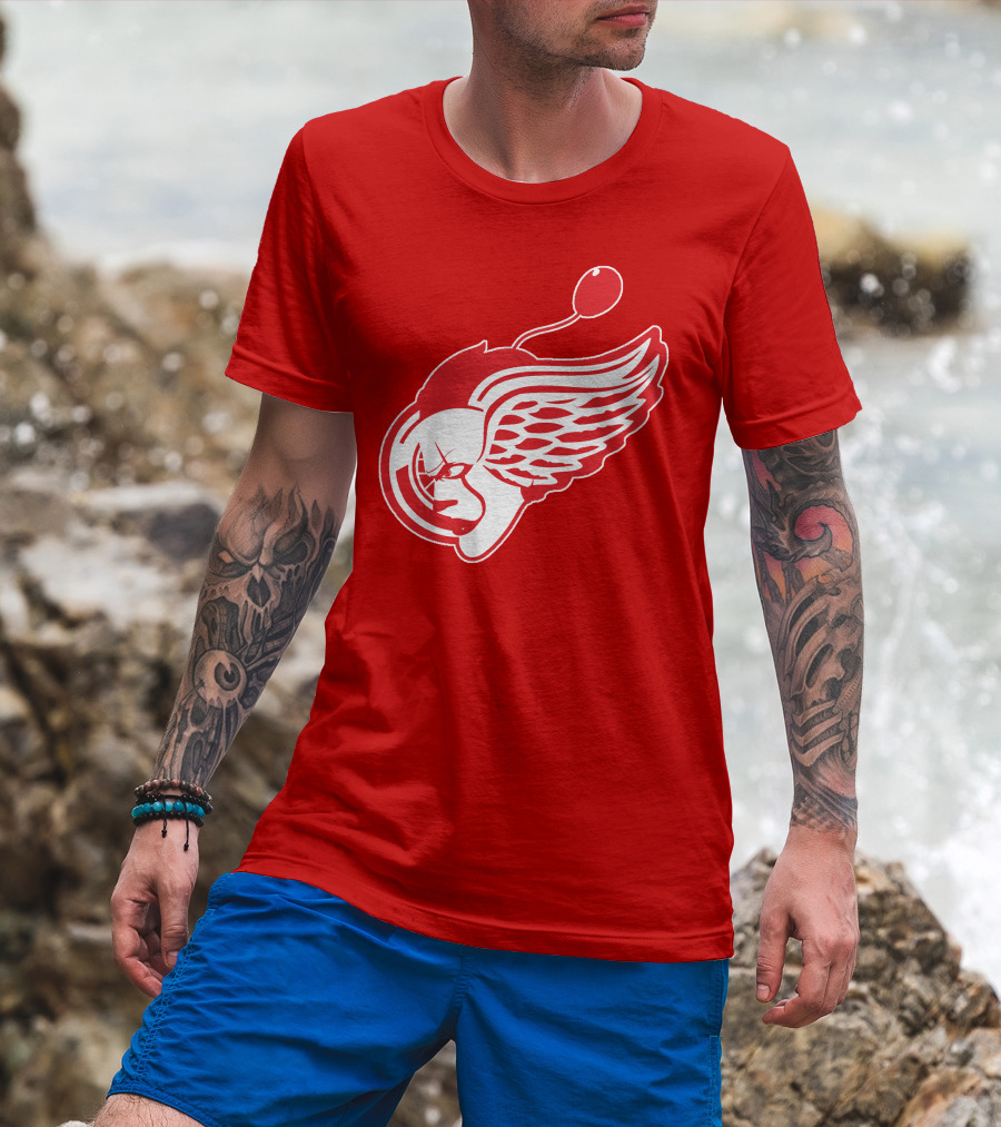 Detroit Red Wings Pennywise NHL Crossover T-Shirt