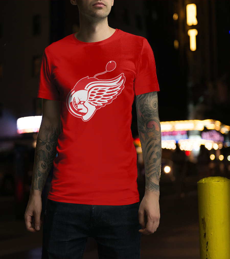 Detroit Red Wings Pennywise NHL Crossover T-Shirt