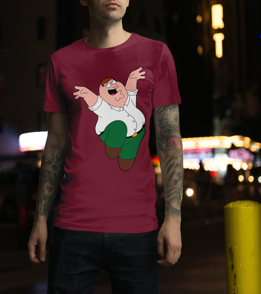 Peter Griffin Jumping Pose Family Guy T-Shirt