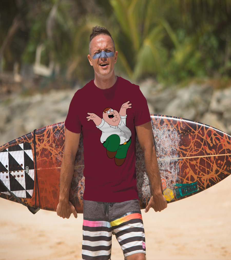 Peter Griffin Jumping Pose Family Guy T-Shirt