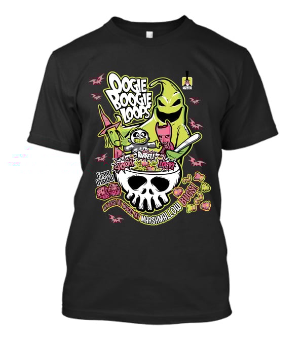 Oogie Boogie Loops Shock Barrel Lock Free Inside Bugs My Bugs My Marshmallow Bugs T-Shirt