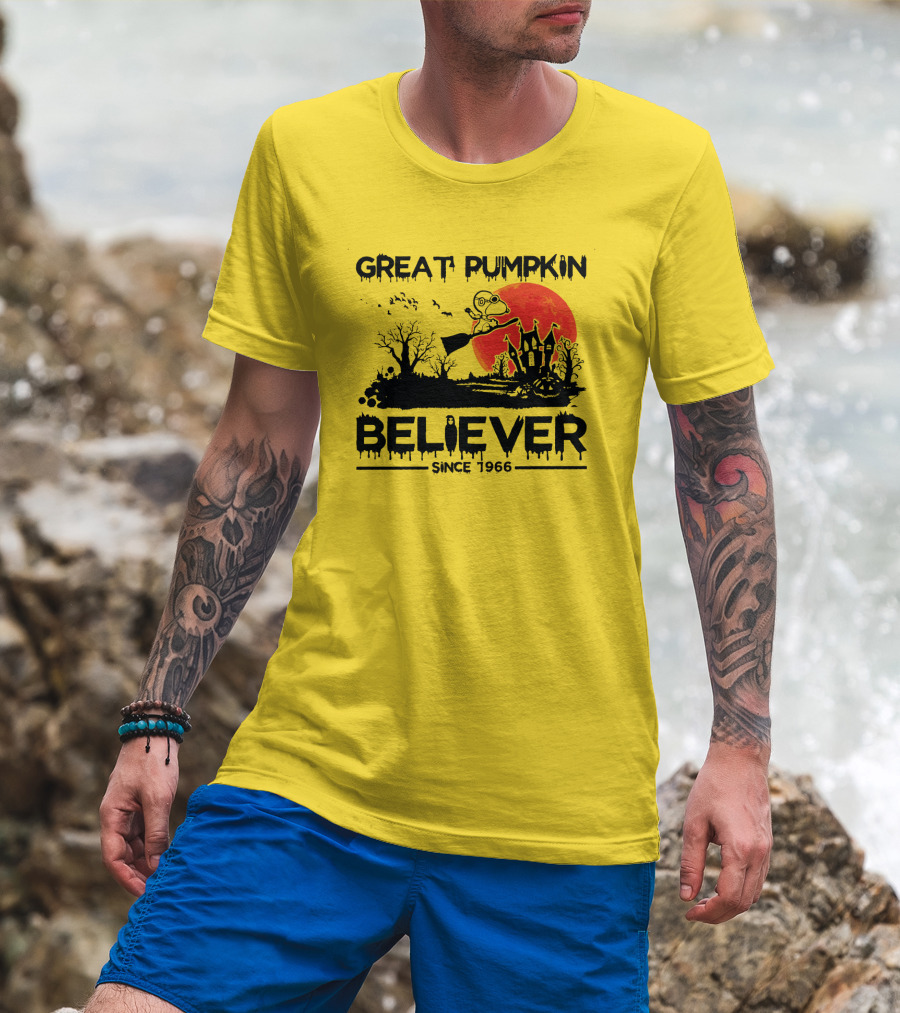 Great Pumpkin Believer Since 1966 Halloween T-Shirt