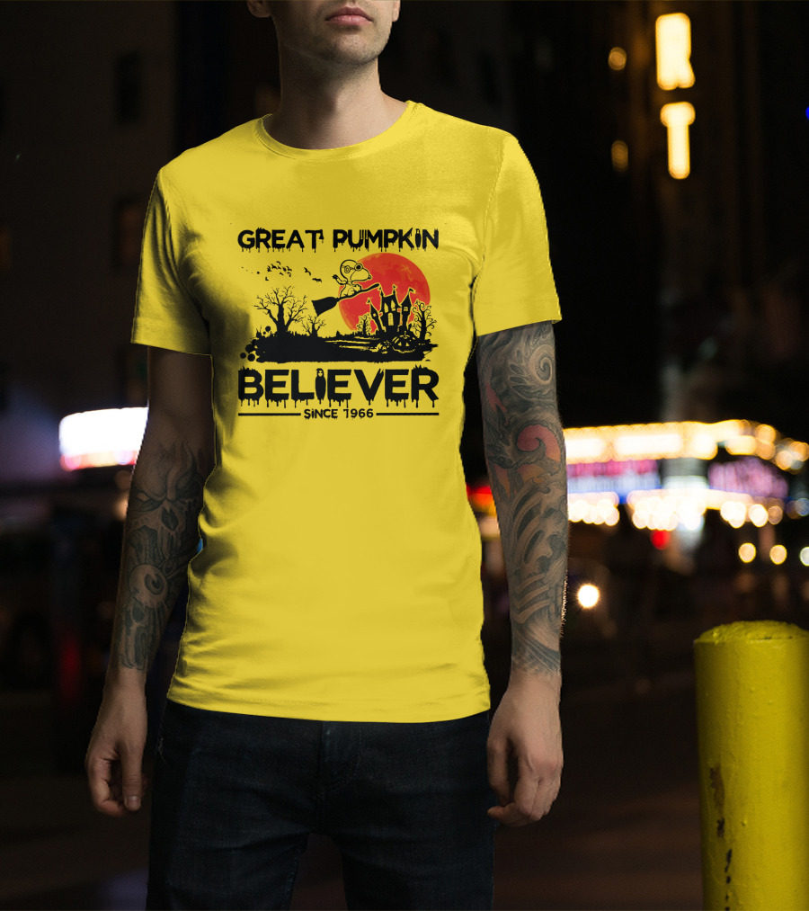 Great Pumpkin Believer Since 1966 Halloween T-Shirt