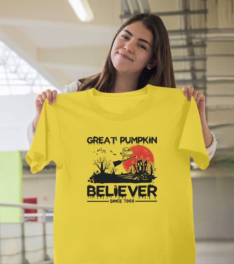 Great Pumpkin Believer Since 1966 Halloween T-Shirt