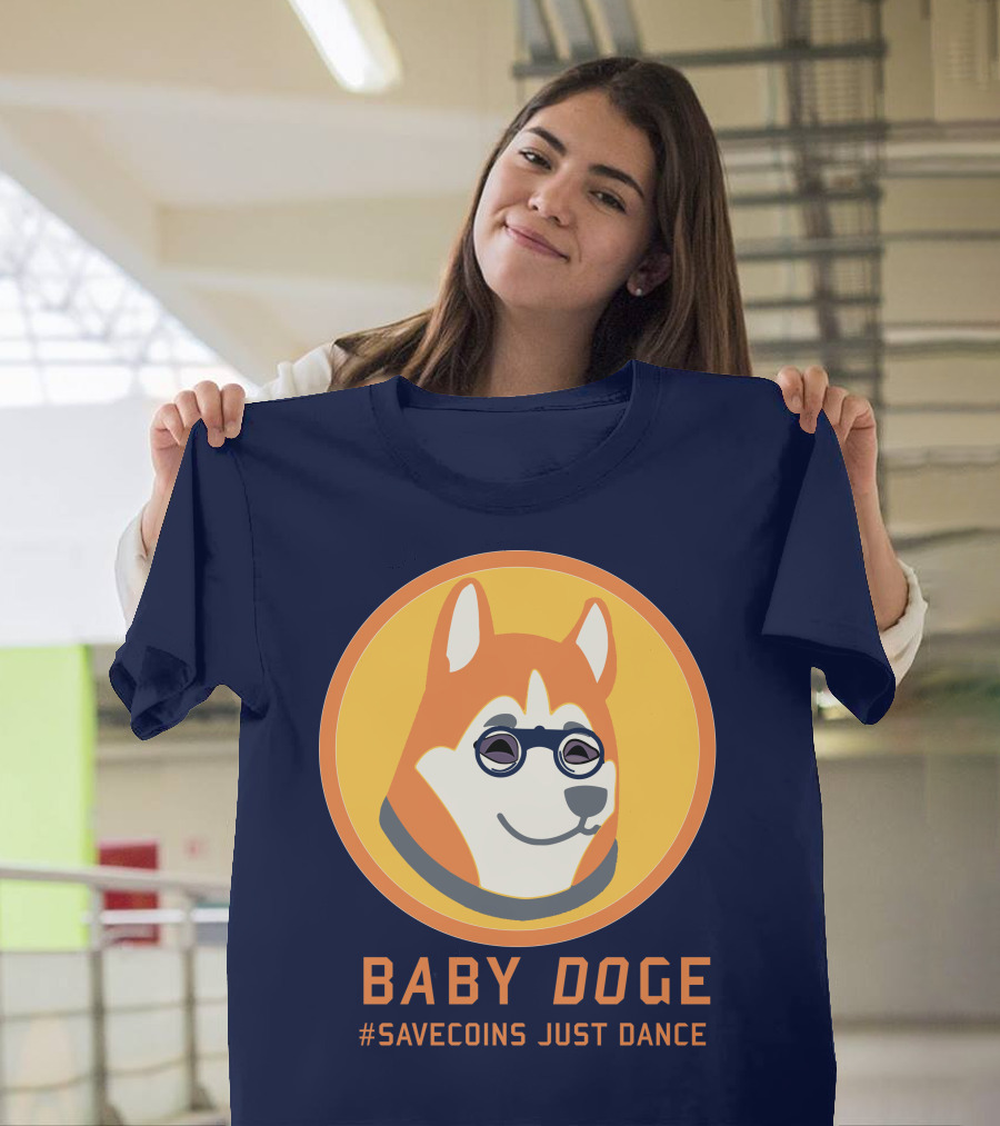 Baby Doge #Savecoins Just Dance T-Shirt