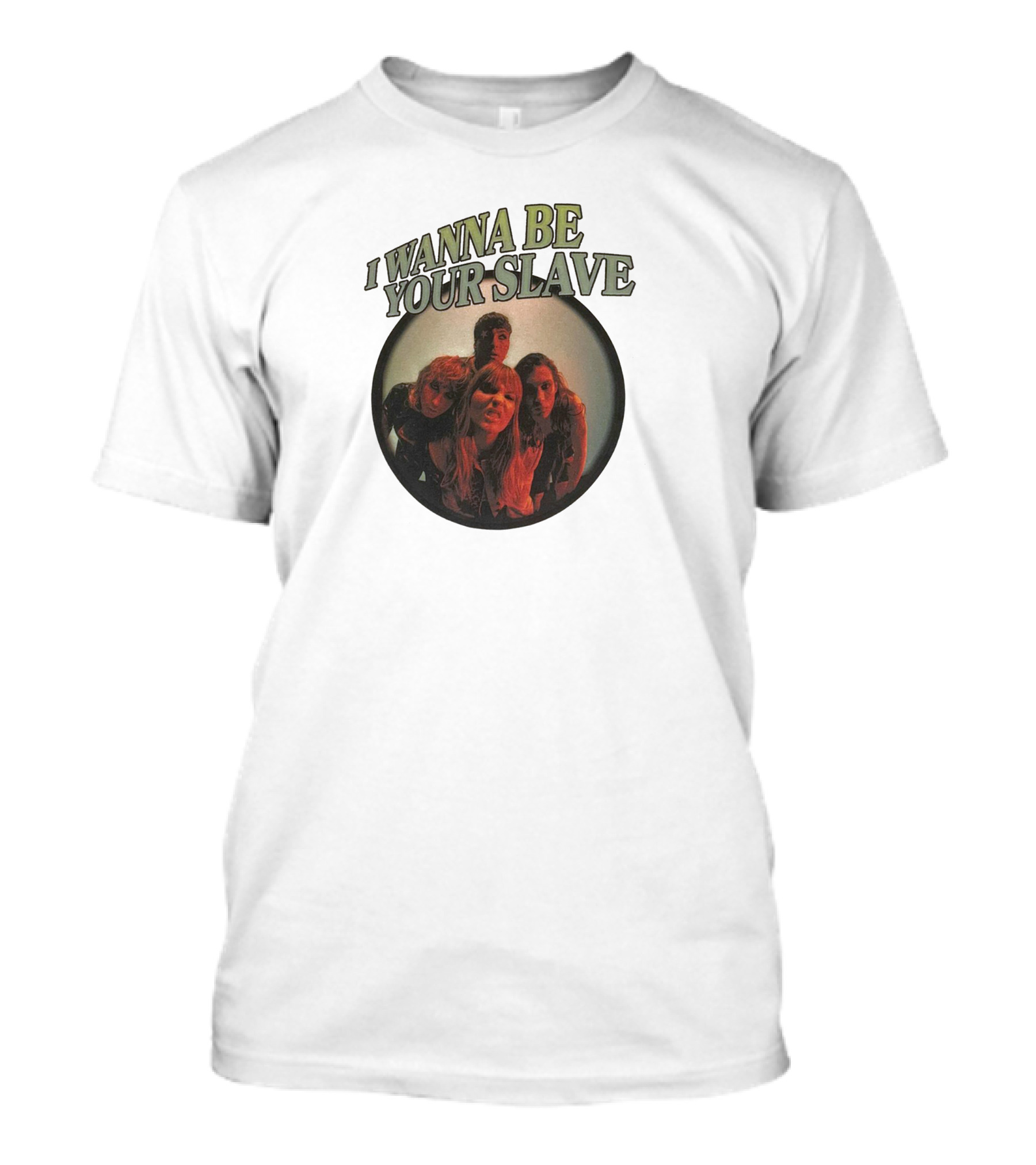 I WANNA BE YOUR SLAVE Maneskin Merch T-Shirt