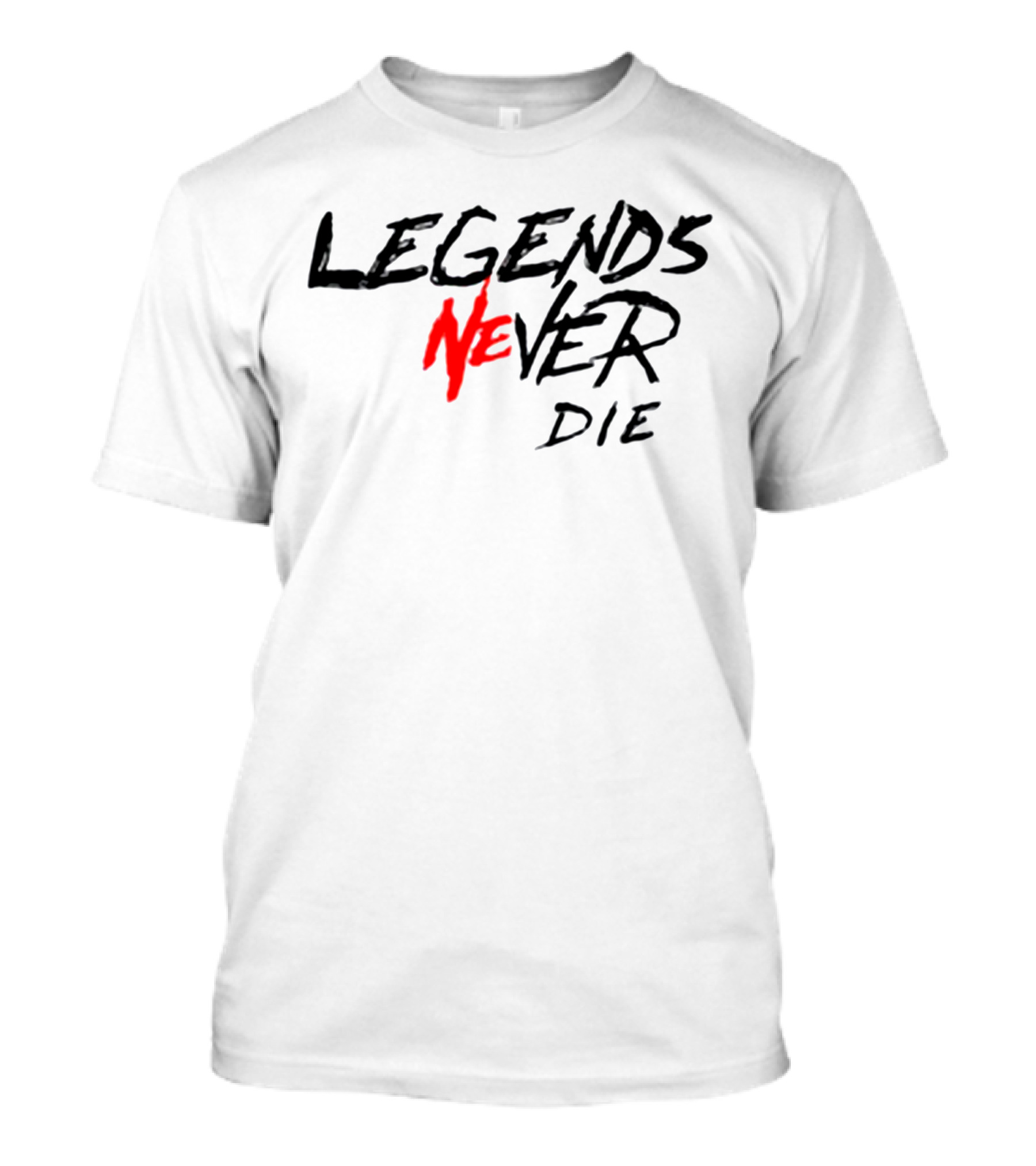 LEGENDS NEVER DIE White T-Shirt